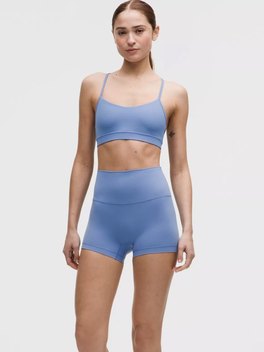 Lululemon Sports Bra and Biker Short Set - Women